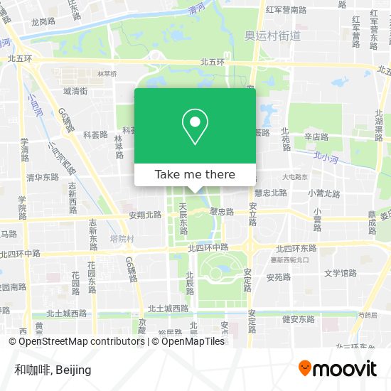 和咖啡 map