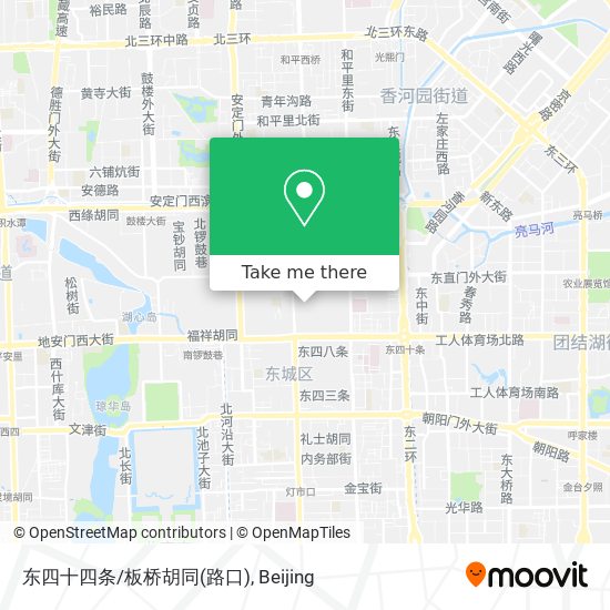 东四十四条/板桥胡同(路口) map