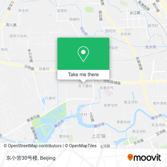 东小营30号楼 map