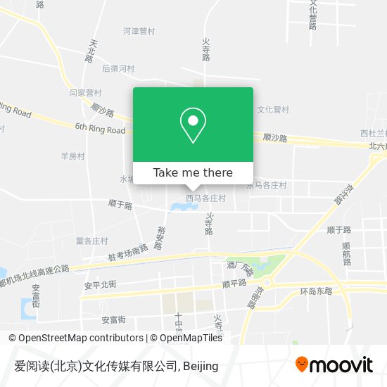 爱阅读(北京)文化传媒有限公司 map
