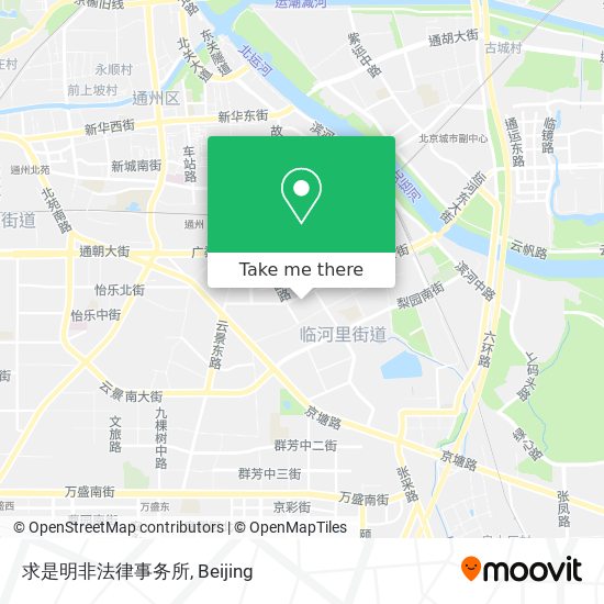 求是明非法律事务所 map