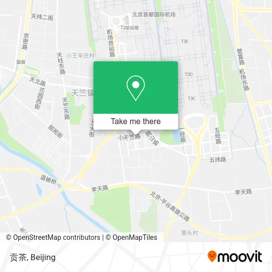 贡茶 map
