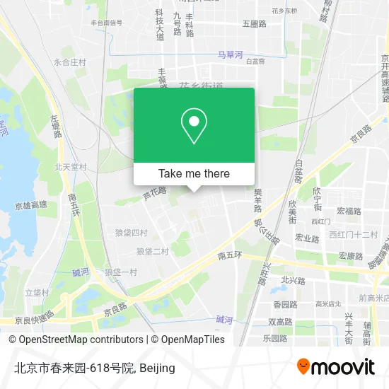 北京市春来园-618号院 map