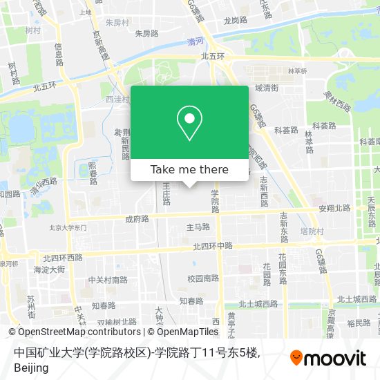 中国矿业大学(学院路校区)-学院路丁11号东5楼 map
