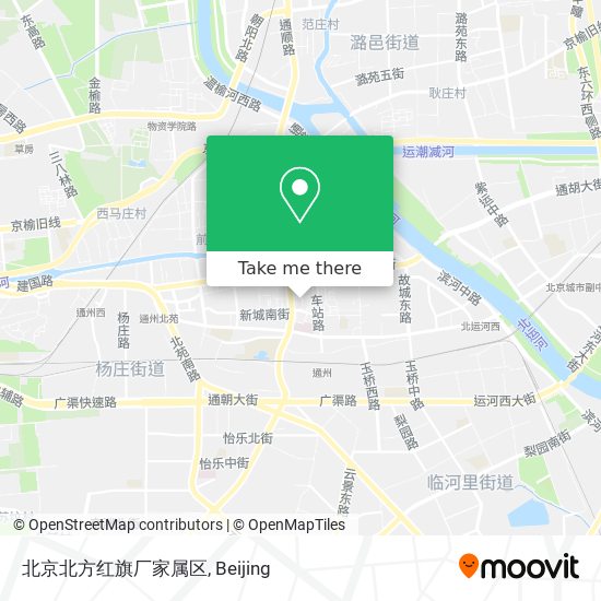 北京北方红旗厂家属区 map
