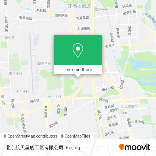 北京航天星舰工贸有限公司 map