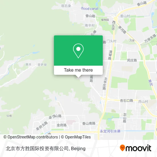 北京市方胜国际投资有限公司 map