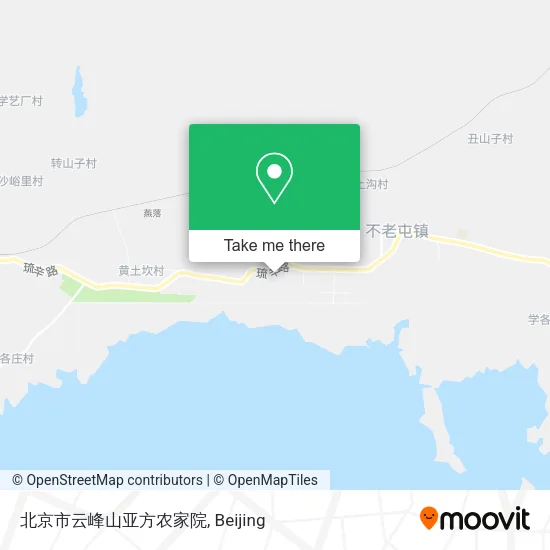 北京市云峰山亚方农家院 map