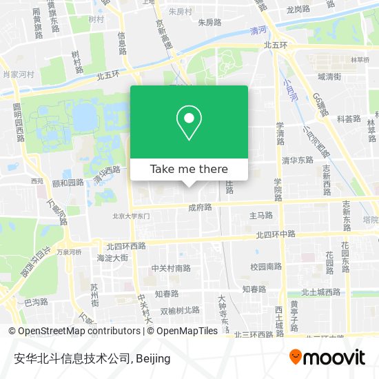 安华北斗信息技术公司 map