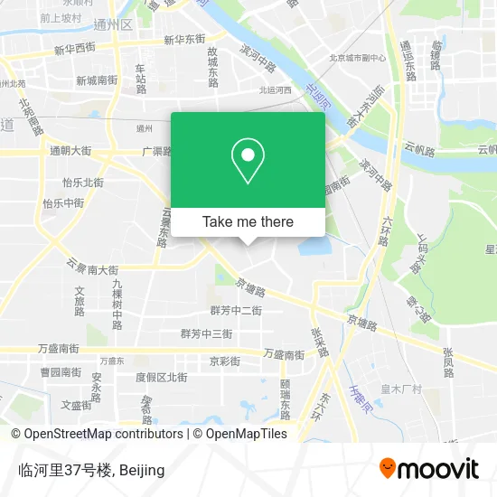 临河里37号楼 map