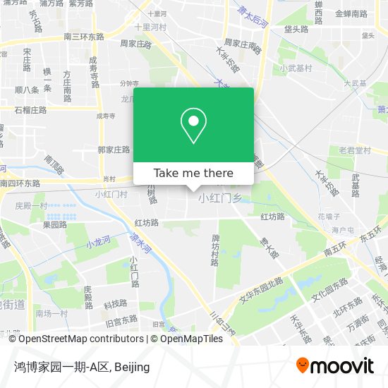 鸿博家园一期-A区 map