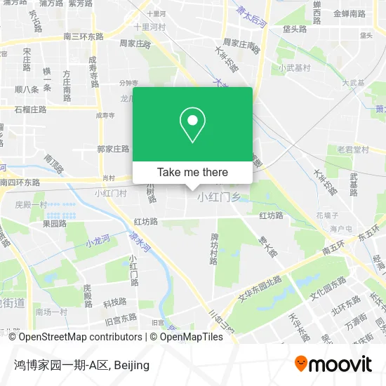鸿博家园一期-A区 map