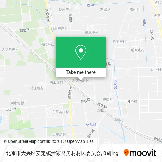北京市大兴区安定镇潘家马房村村民委员会 map