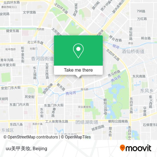 uu美甲美妆 map