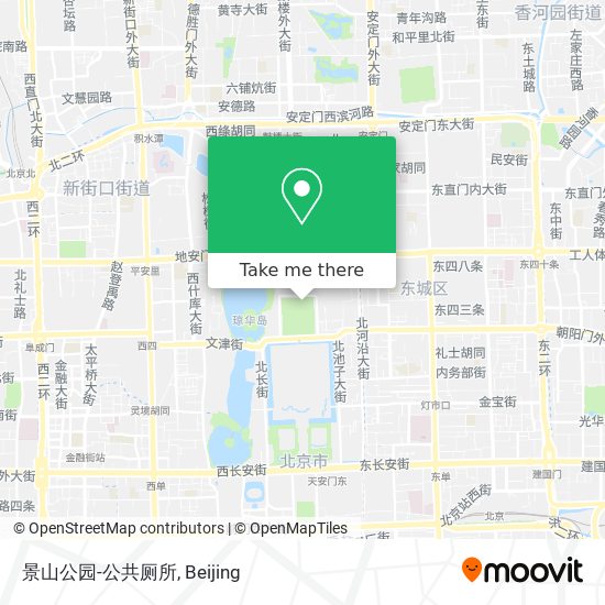 景山公园-公共厕所 map