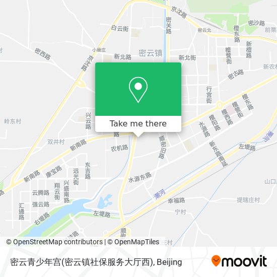 密云青少年宫(密云镇社保服务大厅西) map
