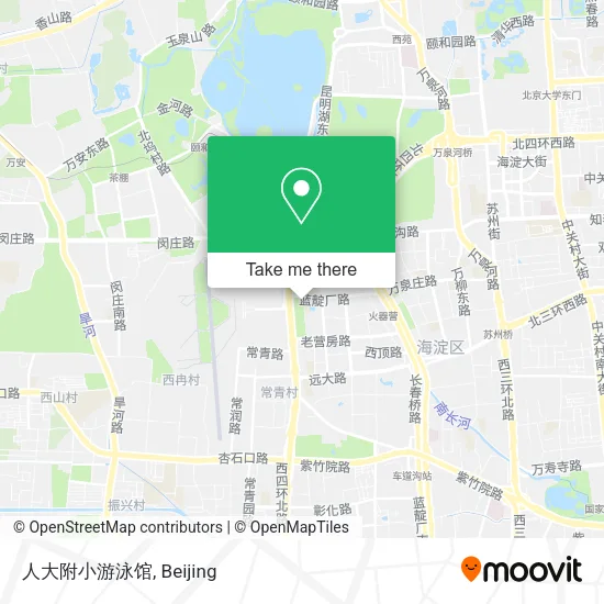 人大附小游泳馆 map