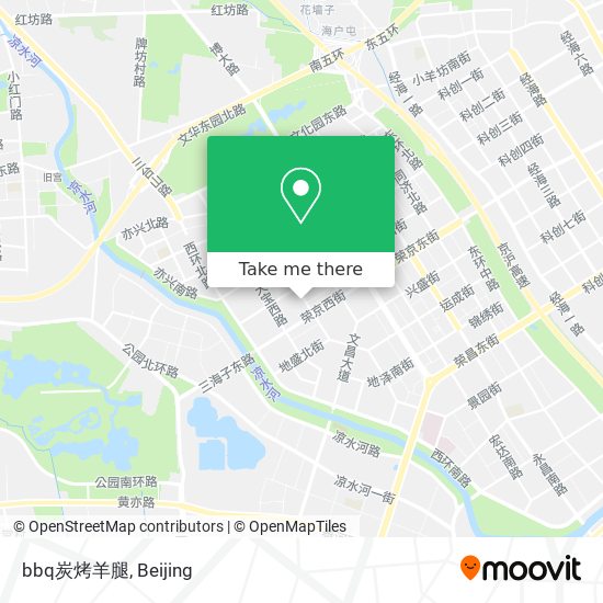bbq炭烤羊腿 map