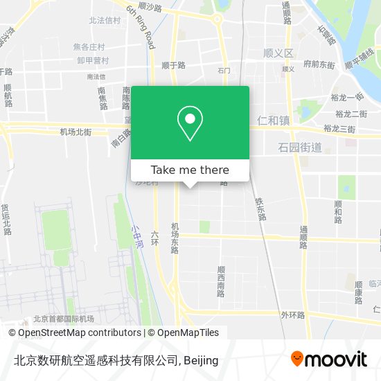 北京数研航空遥感科技有限公司 map