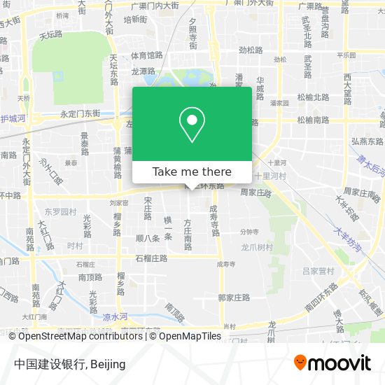 中国建设银行 map