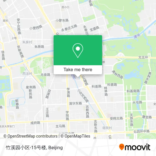 竹溪园小区-15号楼 map