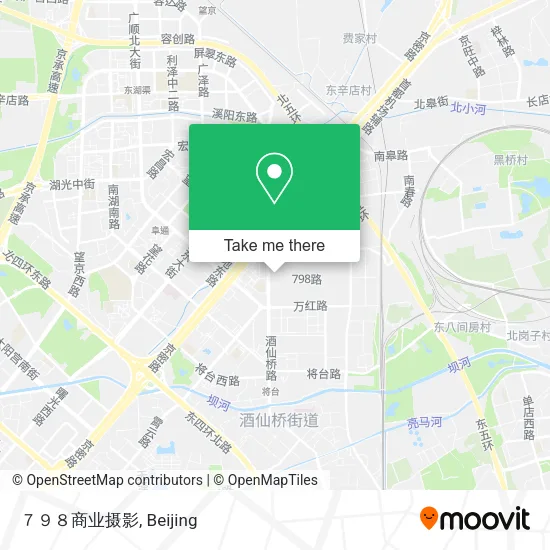 ７９８商业摄影 map