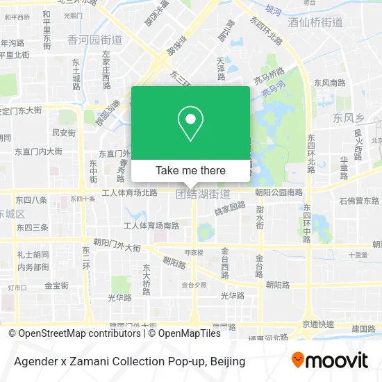 Agender x Zamani Collection Pop-up map