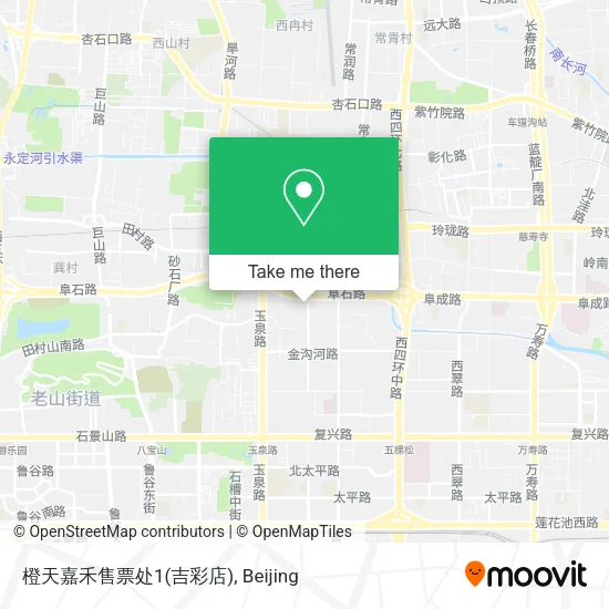 橙天嘉禾售票处1(吉彩店) map