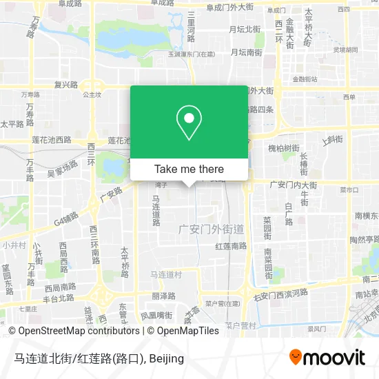 马连道北街/红莲路(路口) map