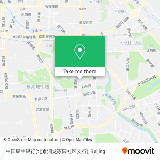 中国民生银行(北京润龙家园社区支行) map