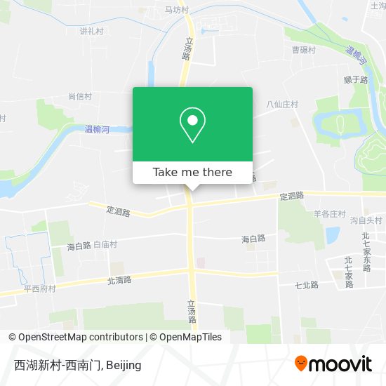 西湖新村-西南门 map