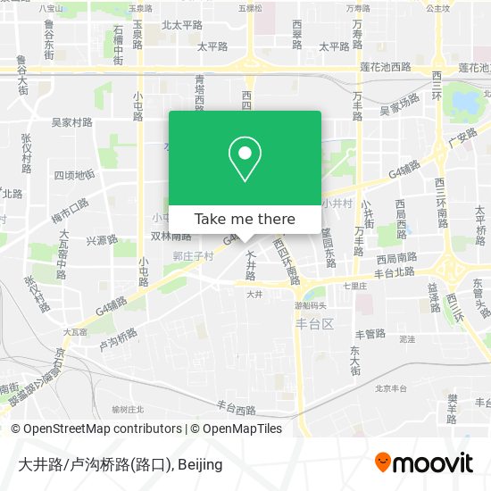 大井路/卢沟桥路(路口) map