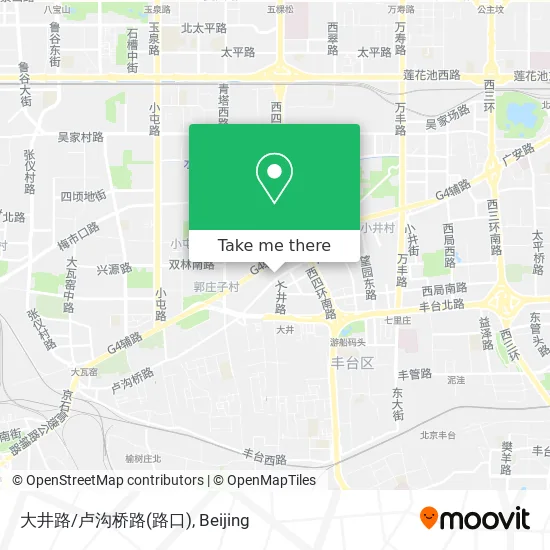 大井路/卢沟桥路(路口) map