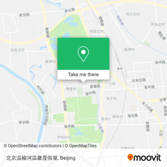 北京温榆河温馨度假屋 map