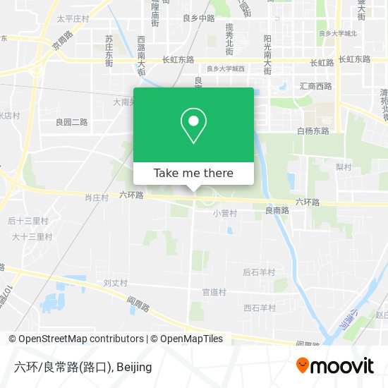 六环/良常路(路口) map