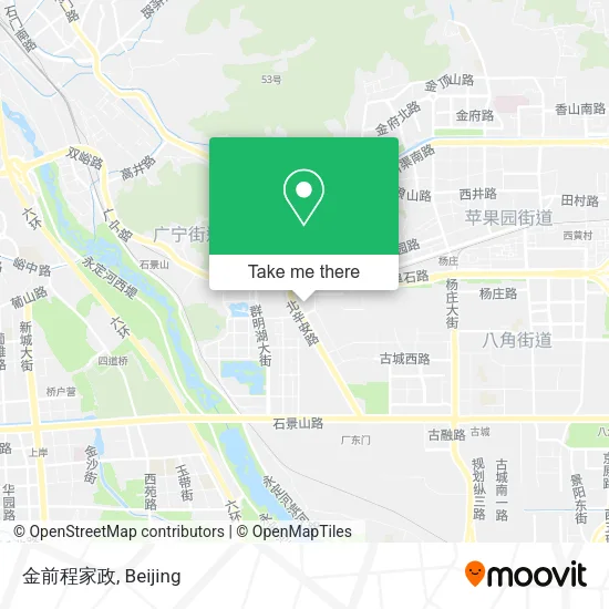 金前程家政 map