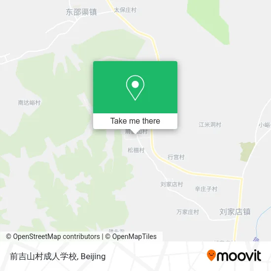 前吉山村成人学校 map