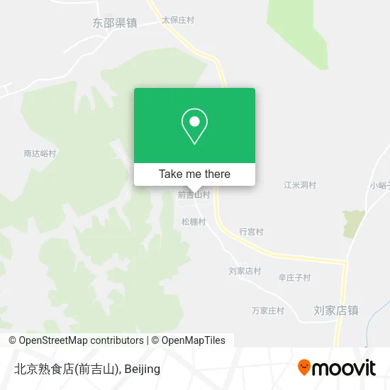 北京熟食店(前吉山) map