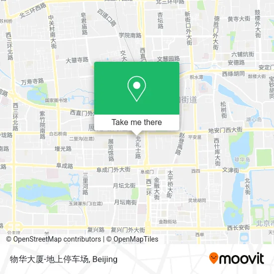 物华大厦-地上停车场 map