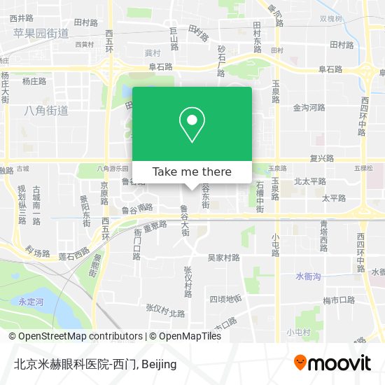 北京米赫眼科医院-西门 map