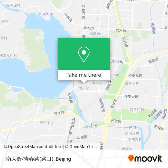 南大街/青春路(路口) map