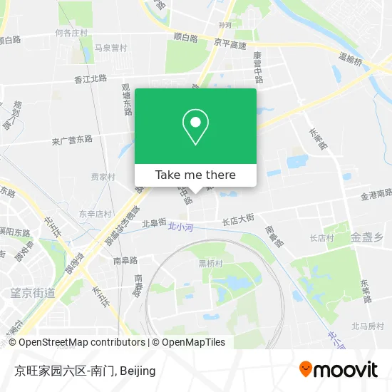 京旺家园六区-南门 map