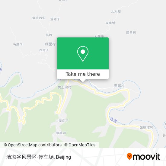 清凉谷风景区-停车场 map