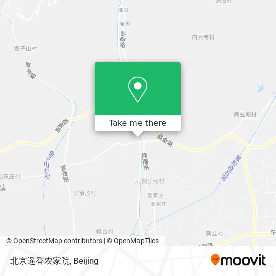 北京遥香农家院 map