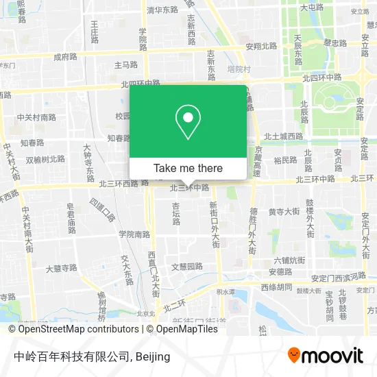 中岭百年科技有限公司 map