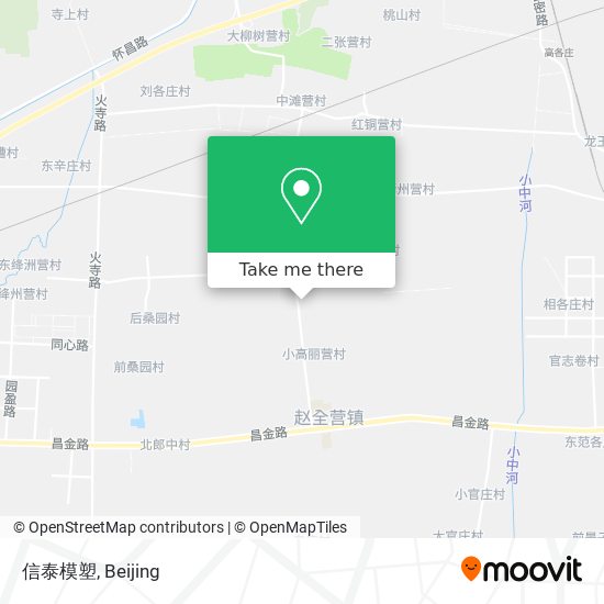 信泰模塑 map