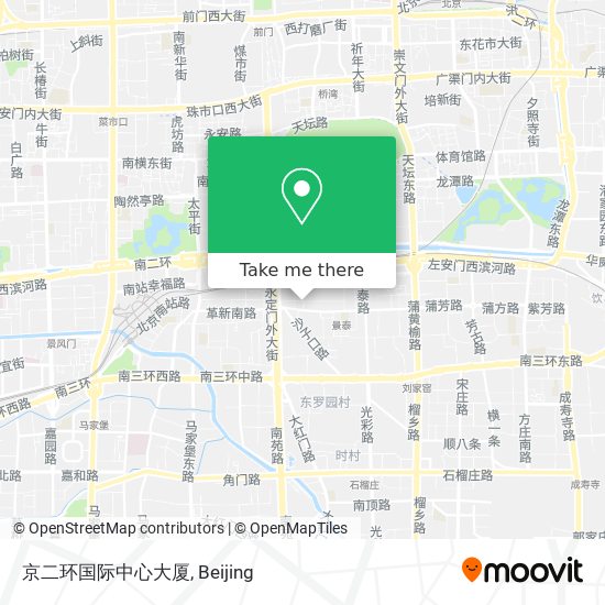 京二环国际中心大厦 map