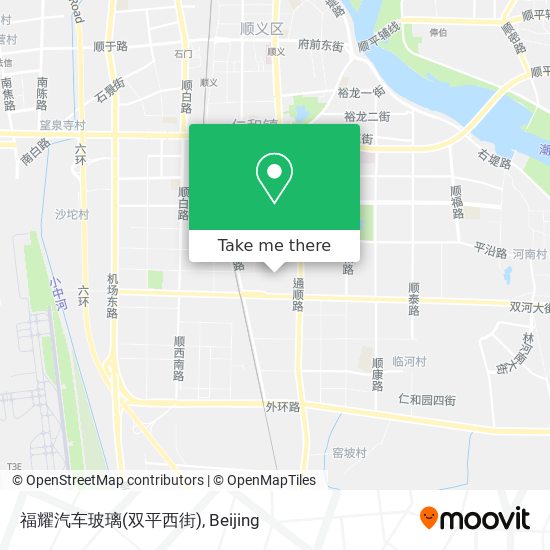 福耀汽车玻璃(双平西街) map