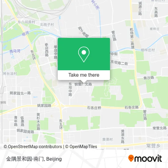 金隅景和园-南门 map