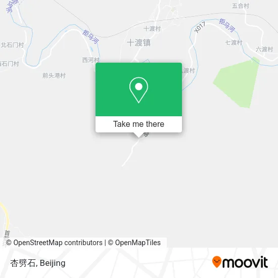 杏劈石 map